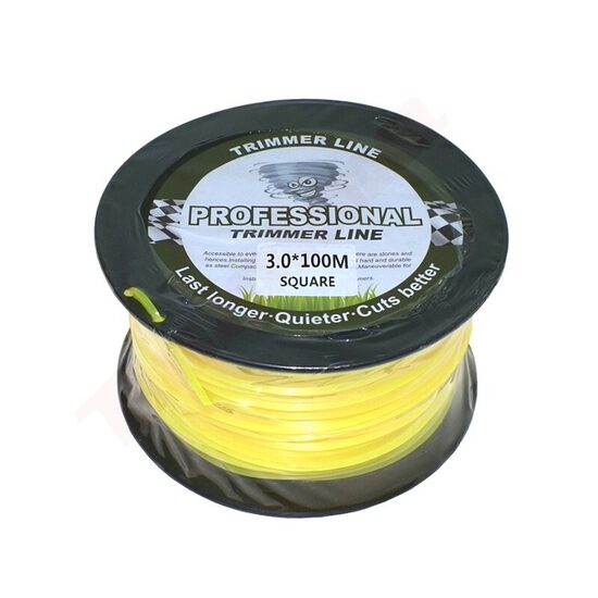 Trimmera aukla kvadrātveida 3,0 mm/100 m